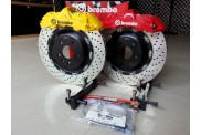 別克昂科拉升級改裝BREMBO-GT剎車卡鉗碟片分泵鮑魚。