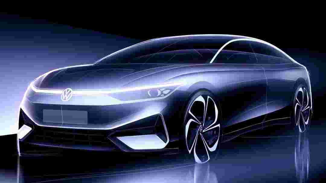 Volkswagen ID. Aero Concept design sketch